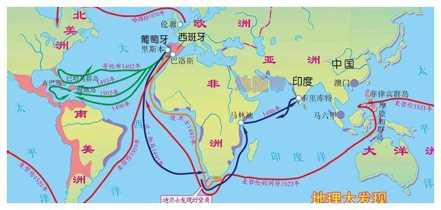 马尼拉南马瑙斯马普托马林迪马尼拉马六甲大明悲歌中国近代版图上